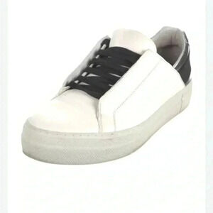 [37.5/6.5]Helmut Lang  White Platform Sneaker